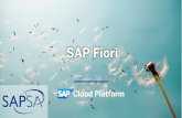 SAP Fiori 2017.02 · PDF fileSAP Fiori 2.0 is the next significant step in our evolution of user experience for business applications: an award-winningnew design concept along with