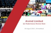 Arvind Limited - new.arvind.comnew.arvind.com/sites/default/files/field_quarterly_reports_file/...4 Key differences between IGAAP & IndAS for Arvind 1. Revenue, Expenses, EBIDTA and