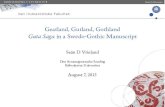 Geatland, Gutland, Gothland Guta Saga in a Swedo …static-curis.ku.dk/portal/files/142908770/SagaPres.pdf · Geatland,Gutland,Gothland Guta Sagain a Swedo-Gothic Manuscript ... Quant