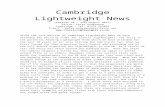 ww.classiclightweights.co.ukww.classiclightweights.co.uk/news/LIGHTWEIGHT_NEW…  · Web viewCambridge Lightweight News (Edition 70 - July/August 2017) Editor: Peter Underwood. Cambridge