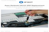Asus Zenbook UX31E SSD Replacement - the-eye.eu Guides/Asus Zenbook UX31E... · Asus Zenbook UX31E SSD Replacement This guide will help you replace the SSD within your ASUS ZenBook