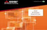 SiC POWER DEVICES - MITSUBISHI ELECTRIC … • Size and weight ... Mitsubishi Electric began the development of elemental SiC technologies in ... SiC POWER DEVICES Please visit our
