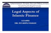Legal Aspects of Islamic Finance · PDF fileSec 2 “Islamic banking business” means banking business whose aims and operations do not involve any element which is not approved by