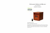 Lifesmart Infrared Heater - The Home Depot · PDF fileLifesmart Infrared Heater ... with warm water. ... Under no circumstances shall LIFESMART or any of its representatives be held