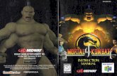 Mortal Kombat 4 - Nintendo N64 - Manual - · PDF fileMIDWAY, MORTAL KOMBAT, the ... one of the many game modes. They are: ARCADE I ON I KOMBAT Its you against the CÉ'tJ. You select