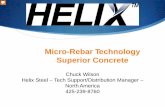 Pinkerton, chief technology officer of Helix Steel. My ... · PDF fileIRC. Micro-Rebar. Presenter ... the behavior of anything you mix with concrete is \൦undamentally governed by