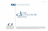 NACE RESEARCH - Salisbury · PDF fileNACE Research: Job Outlook 2006 ... Paper & Wood Products 2 ... NACE plans to update the job market information once more in the 2005-06 academic