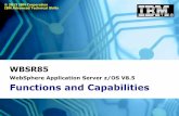 WebSphere Application Server z/OS V8.5 Functions and Capabilities - IBM · PDF fileInstallation Manager (IM) ... Java at heart Open Standard ... Your customization ends up as changes