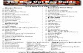 The Bug Out Bag GuideBasic Items The Bug Out Bag Guide  Bug Out Bag Checklist Dry Bag Duct Tape Foul Weather Gear …...