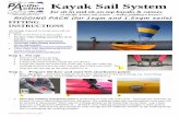 Kayak Sail System - Pacific Action sails for kayaks and …Kayak Sail System ... replacement of the sail system as set out in this warranty) be liable for any loss or damage (direct,
