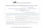International Arbitration Case Law · PDF fileInternational Arbitration Case Law Academic Directors: Ignacio Torterola ... Hrvatska Elektroprivreda DD v Slovenia - ICSID Case No. ARB/05/24