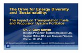 The Drive for Energy Diversity and Sustainability · PDF fileThe Drive for Energy Diversity and Sustainability: ... Hydrogen Fuel-Cell Electric Shift ... Alternate fossil fuel resourcesAlternate