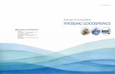Springs of Living Water - HYOSUNG GOODSPRINGS Brochure_160607 low_1.pdf · As Korea’s largest pump maker and seawater desalination plant equipment supplier, HYOSUNG GOODSPRINGS