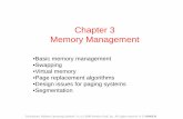Chapter 3 Memory Management - Stony Brookyang/333slides-2010/MOS-3e-03-2010.pdf · Tanenbaum, Modern Operating Systems 3 e, (c) ... Chapter 3 Memory Management •Basic memory management