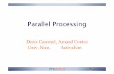 Parallel Processing - Inria · PDF fileImage processing, Image synthesis, ... Working on local structure or architecture to work in parallel on the original ... Parallel computer has