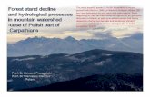 The most harmful events in Polish Mountains in recent ... · PDF fileThe most harmful events in Polish Mountains in recent period took place in 1980’s in Western ... inne 0,566 -0,366