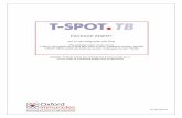 Package Insert - T-SPOT. · PDF filePI-TB-US-V4 PACKAGE INSERT For In Vitro Diagnostic Use Only This package insert covers use of: T-SPOT.TB 8 (Multi-use 8-Well Strip Plate Format