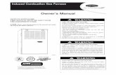 Owner’s Manual - utcccs-cdn. · PDF fileOwner’s Manual NOTE TO INSTALLER: ... especially the item that reads as fol-lows: ... turn off the manual gas valve to the furnace
