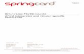 APDU interpreter and vendor-specific commandsfiles.springcard.com/pub/pmd841p-ea.pdf · SPECIFIC ERROR CODES .....63. PMD841P-EA 4 / 64 SPRINGCARD ... SCardTransmit is designed to