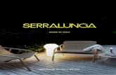 MADE IN ITALY - · PDF fileSerralunga: outdoor patio furniture since 1825 Serralunga was founded in Biella in 1825. Serralunga is the name of the family that has been the creative