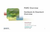 PARC Overview - eta.lbl.gov · PDF file• Across computational, physical, and social sciences ... Semiconductor Materials ... plant PARC Proprietary