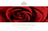 Cunard Weddings. Weddings_JAN17.pdf · weddings can only take place on sea days. ... string quartet is also available on request ... floor and a gleaming chandelier give the room