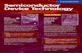 Semiconductor Device Technology - Cambridge …assets.cambridge.org/052197/6936/full_version/0521976936_pub.pdf · Semiconductor Device Technology New Edition Planar Microwave ...