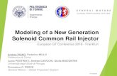 Modeling of a New Generation Solenoid Common Rail Injector · PDF file17-10-2016 Andrea PIANO -Modeling of a new generation solenoid Common Rail injector European GT Conference –