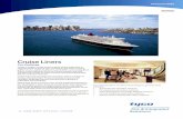 Cruise LinersCruise Liners - Tyco · PDF fileThis system was designed for a typical cruise ship with between 720 and 877 balconies with 6 vertical sections ... Cruise LinersCruise
