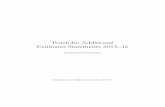 Portfolio Additional Estimates Statements 2015 16 · PDF fileI hereby submit Portfolio Additional Estimates Statements in support of the 2015 ... (PAES), like that of the ... Performance