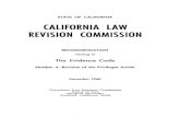 STATE OF CALIFORNIA CALIFORNIA LAW REVISION · PDF fileSTATE OF CALIFORNIA CALIFORNIA LAW REVISION COMMISSION ... STATE OF CALIFORNIA CALIFORNIA LAW REVISION COMMISSION ... and has
