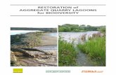 RESTORATION of AGGREGATE QUARRY LAGOONS for BIODIVERSITYdavidjarvis.biz/wp-content/uploads/2016/04/14-Restoration-of... · Restoration Of Aggregate Quarry Lagoons For Biodiversity