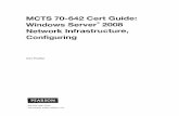 MCTS 70-642 Cert guide: Windows Server 2008 network ... · PDF fileContents vii RoutingProtocols 133 RoutingTable 135 RoutingandRemoteAccess Service(RRAS) inWindows Server 2008 R2