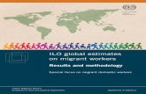 ILO global estimates on igrant  · PDF fileILO global estimates on igrant orkersmw ... and Giuliana De Rosa helped to finalize the report. ... Demographic Analysis Branch,