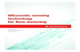 Ultrasonic technology for flow metering - TI. · PDF fileUltrasonic sensing technology for flow metering 2 September 2017 Introduction Ultrasonic sensing uses the time of flight (TOF)