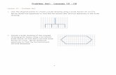 Problem Set: Lessons 12 -18 - · PDF fileProblem Set: Lessons 12 -18 1 Lesson 12 ... solution in the context of the problem. 2. The larger arrow is a scale drawing of the smaller arrow