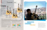 L Series - TypePadasianbeat-yamaha.typepad.com/pdf/bsm03_ag.pdf · Tanaka’s first album was released in April of 2008. NEW 0 ... it was a solo guitarist named Kotaro Oshio ... guitars