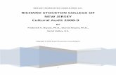 RICHARD STOCKTON COLLEGE OF NEW JERSEY Cultural …intraweb.stockton.edu/.../Final_Report_of_Cultural_Audit.pdf · Results from the Richard Stockton College of New Jersey Cultural