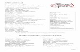 SPAMALOT Company 3-11-15 - Middlebury Community · PDF file3/11/15 SPAMALOT CAST Keegan Bosworth — Monk/Body Kevin Commins — Dennis' Mother/French Taunter/Maynard Tracy Corbett