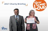 2017 Charity Briefing -   · PDF file12 Campaign Zone Email Phone ... Welcome attendees and invite them to talk to you. ... Combined Federal Campaign-Overseas (CFC-O)