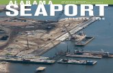 THE OFFIc IAL MAGAZINE OF THE ALABAMA STATE PORT AUTHORITY ... · PDF fileTHE OFFIc IAL MAGAZINE OF THE ALABAMA STATE PORT AUTHORITY. ... the alabama State Port authority is constructing