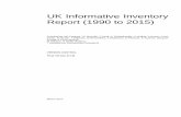 UK Informative Inventory Report (1990 to 2015) · PDF fileUK Informative Inventory Report (1990 to 2015) D Wakeling, ... (Combustion in power plants & Energy Production) ... 5 Includes