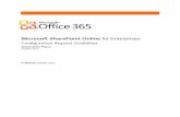 Microsoft SharePoint Online for Enterprisesdownload.microsoft.com/download/1/1/4/114B1BD3-DC60-444C-A4CB... · Microsoft SharePoint Online for Enterprises ... through the service