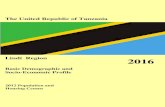The United Republic of Tanzania - Lindi Regionlindi.go.tz/storage/app/uploads/public/58d/618/b80/58d618b80cc... · The United Republic of Tanzania Basic Demographic and Socio-Economic