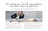 THIS IS H&M — Fashion and quality at the best · PDF fileFashion and quality at the best price ... Weekday is a jeans-focused fashion destination offering urban design for women