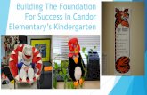Building The Foundation For Success In Candor  · PDF fileSeries of assessments ... Letterland A research based