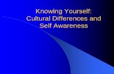 Knowing Yourself: Cultural Differences and Self · PDF fileKnowing Yourself: Cultural Differences and ... Comparative Approach (MECA) Falicov, C. J. (1998). Latino families in therapy.