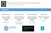NY Rising Reconstruction Program Project · PDF fileNY Rising Reconstruction Program Project Update ... Sluice Gate Operation –Assess ... in 2017 dollars assuming 7% annual discount