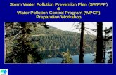 Storm Water Pollution Prevention Plan (SWPPP) & Water ... · PDF fileStorm Water Pollution Prevention Plan (SWPPP) & ... or imprisoned up to 2 years . ... Sediment Can Cause Flooding..!
