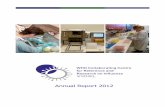 Annual Report 2012 - · PDF fileDr Mike Catton and colleagues at VIDRL and our many research collaborators for their interest and engagement with the Centre during 2012. ... Dr Frank